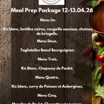 The Meal Prep Package LBC 12-13.04.26
